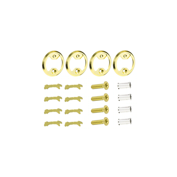 Chaser titanium pedal interface hardware kit for Wahoo Speedplay pedals