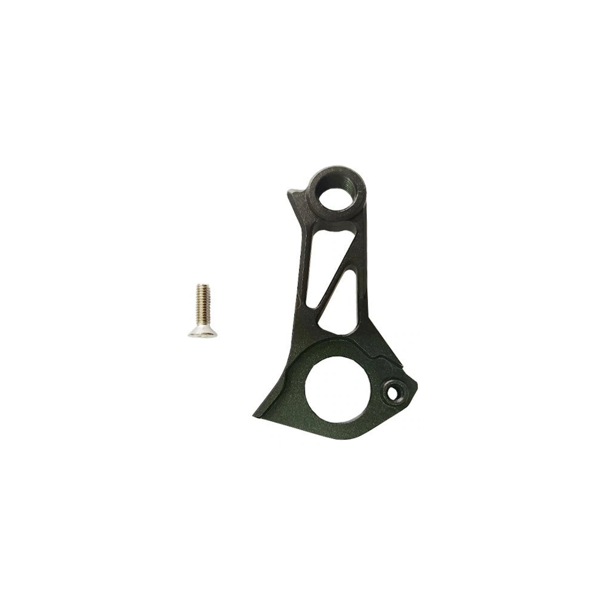 Replacement Integrated Derailleur Hanger for JH-33 / JH-01 / JH-30 — Black