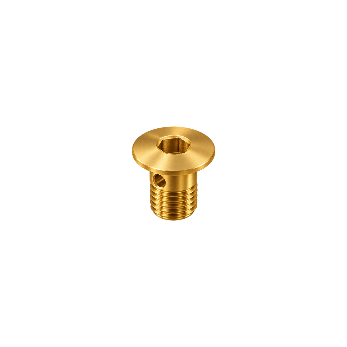 Titanium Shimano R9270 Bleed Boss Cap — Gold