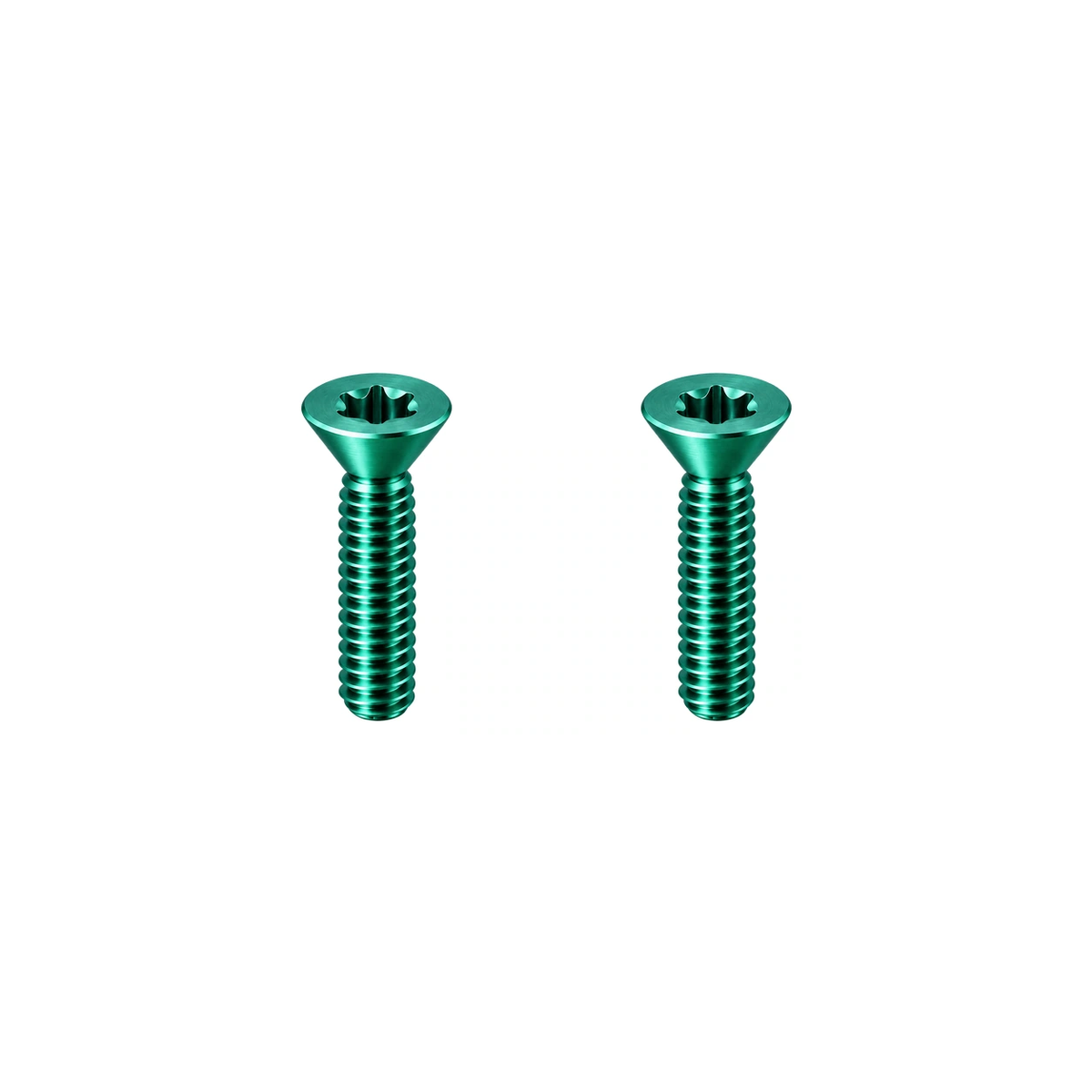 Titanium Computer Mount Base Screws – M3 / Roval M4 — Green
