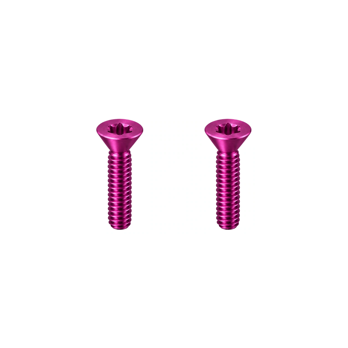 Titanium Computer Mount Base Screws – M3 / Roval M4 — Magenta