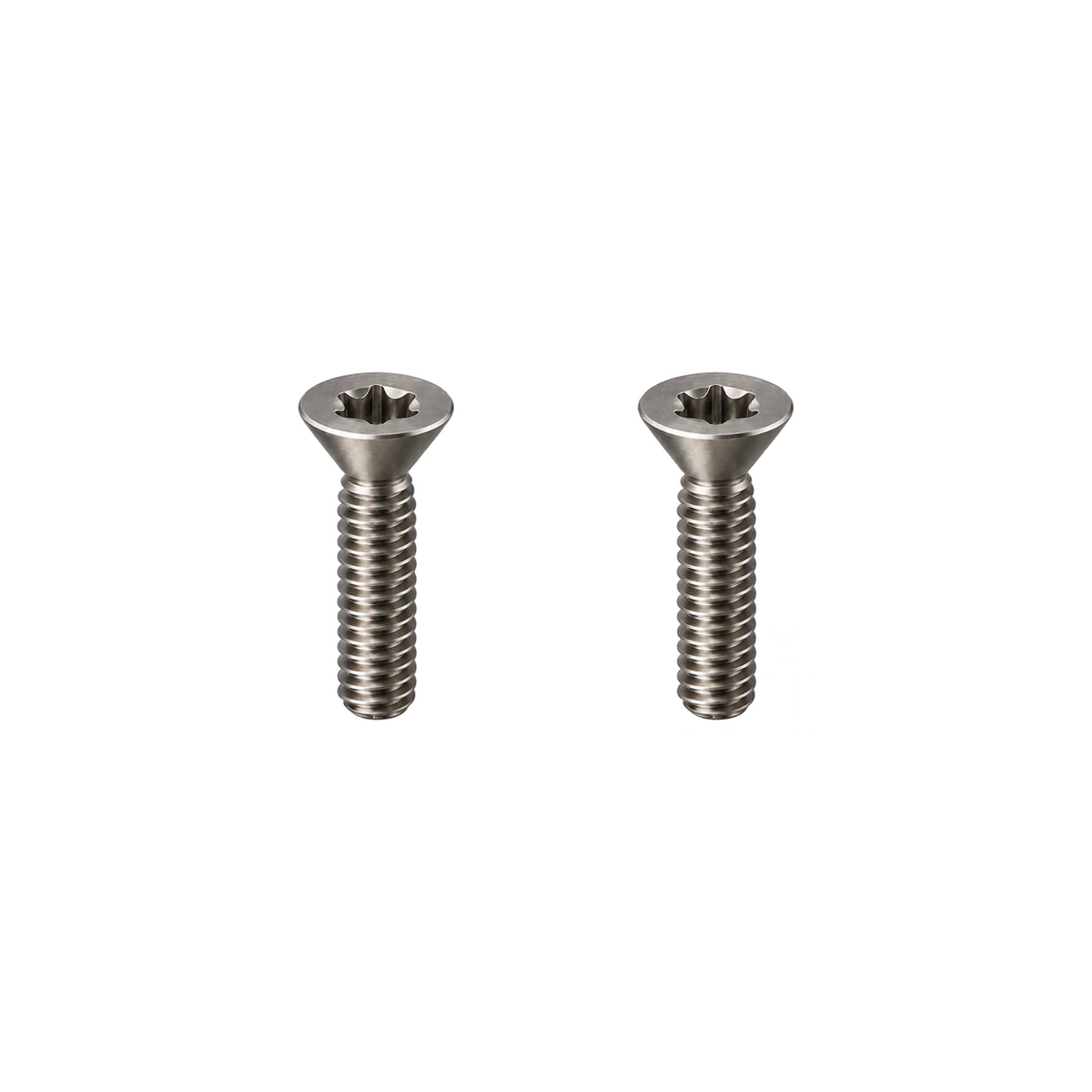 Titanium Computer Mount Base Screws – M3 / Roval M4 — Raw Titanium