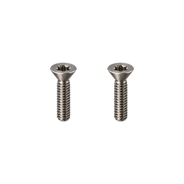 Titanium Computer Mount Base Screws – M3 / Roval M4 — Raw Titanium