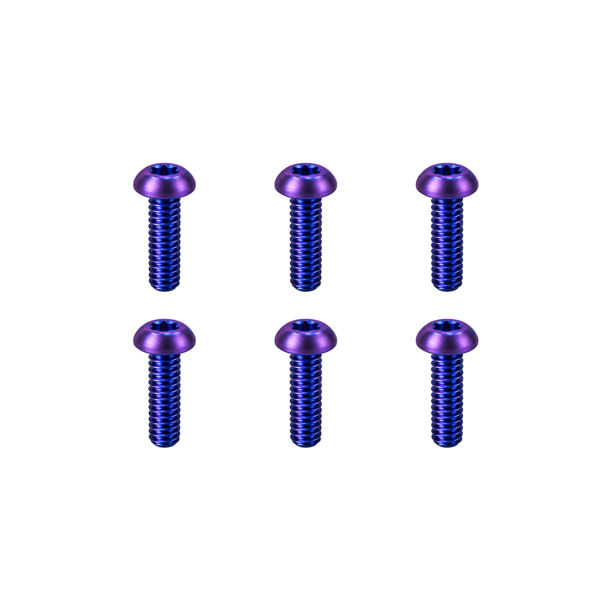 Titanium SRAM Red eTap 11-Speed Battery Cover Screws — Blue Purple