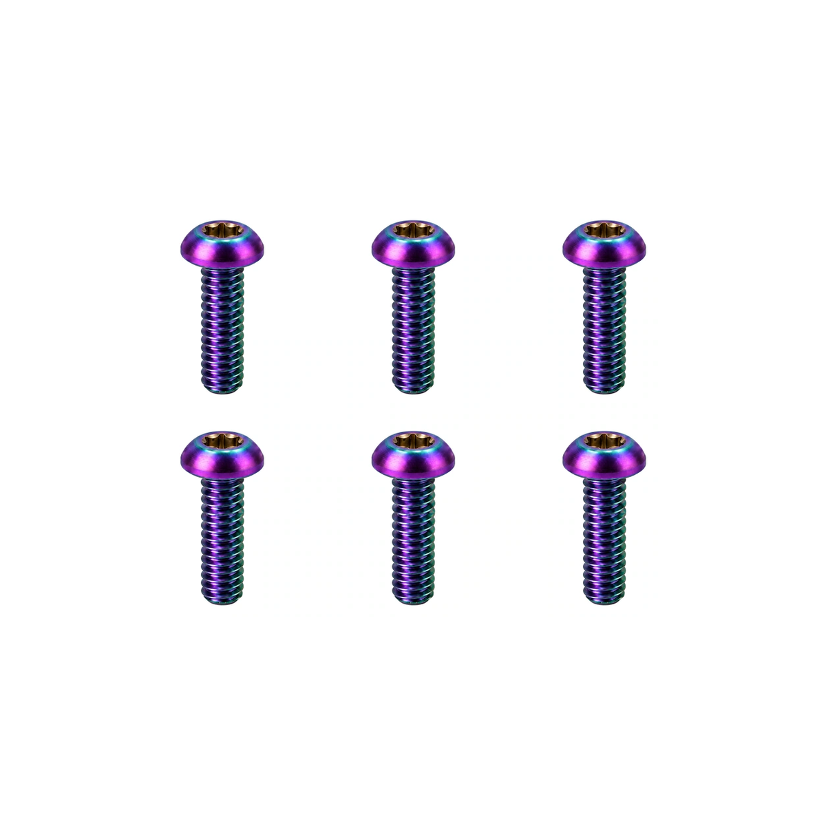 Titanium SRAM Red eTap 11-Speed Battery Cover Screws — Rainbow
