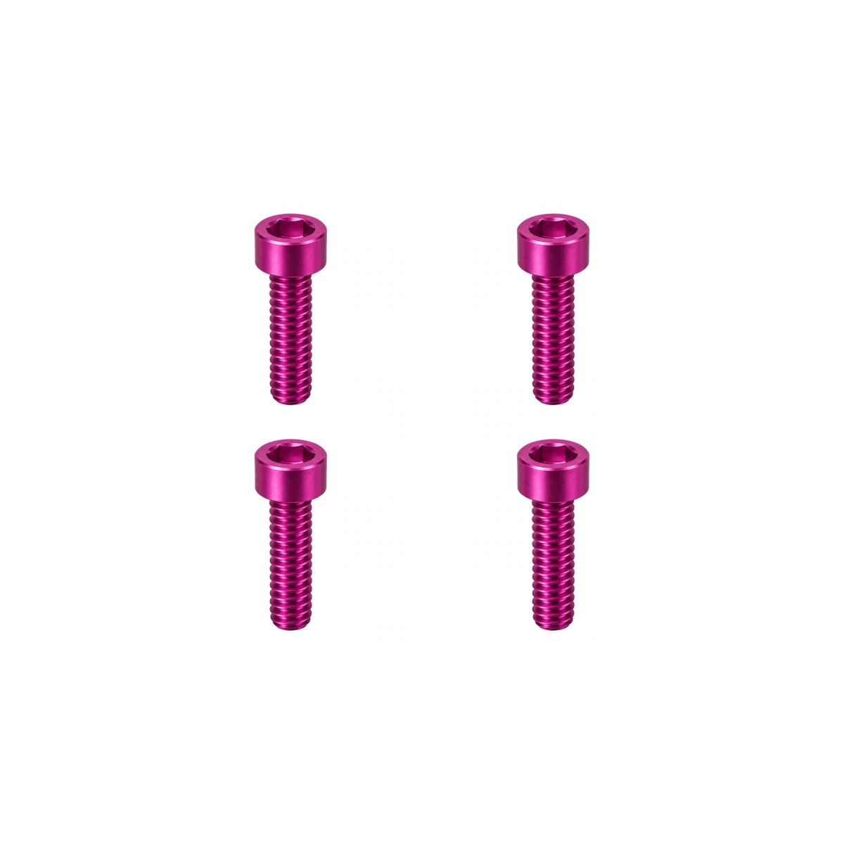 Titanium XShifter Pod Bolt Sets — Magenta
