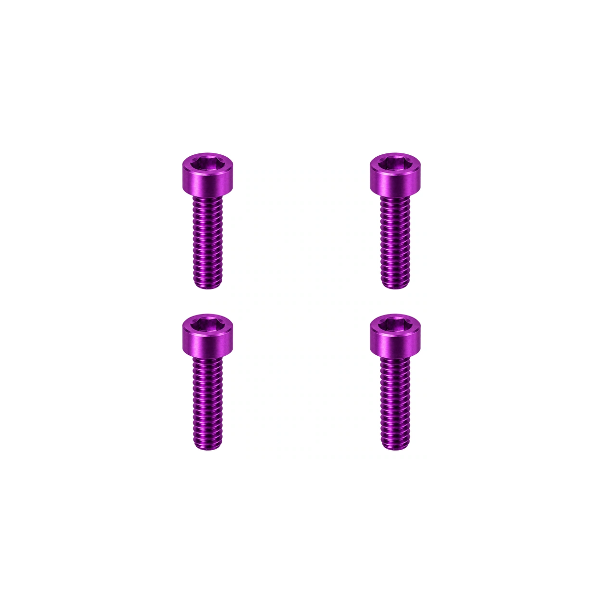 Titanium XShifter Pod Bolt Sets — Purple