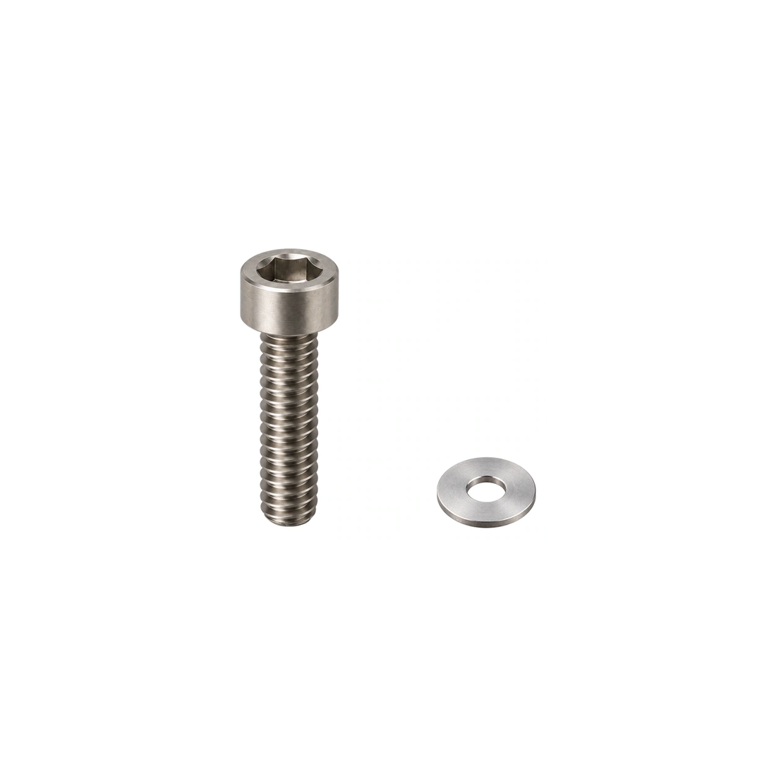 Titanium Shimano Brake Lever Clamp Bolts — Raw Titanium