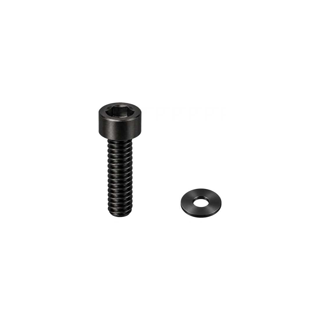 Titanium Shimano Brake Lever Clamp Bolts — Raw Titanium