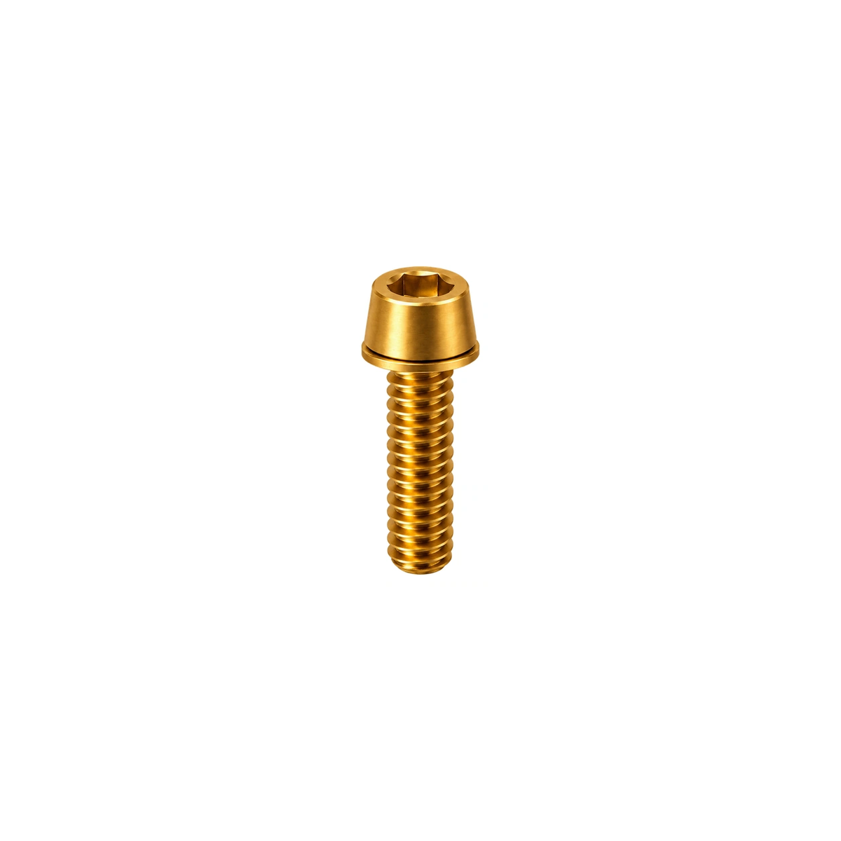 Titanium Yeti Seat Collar Bolts — Gold