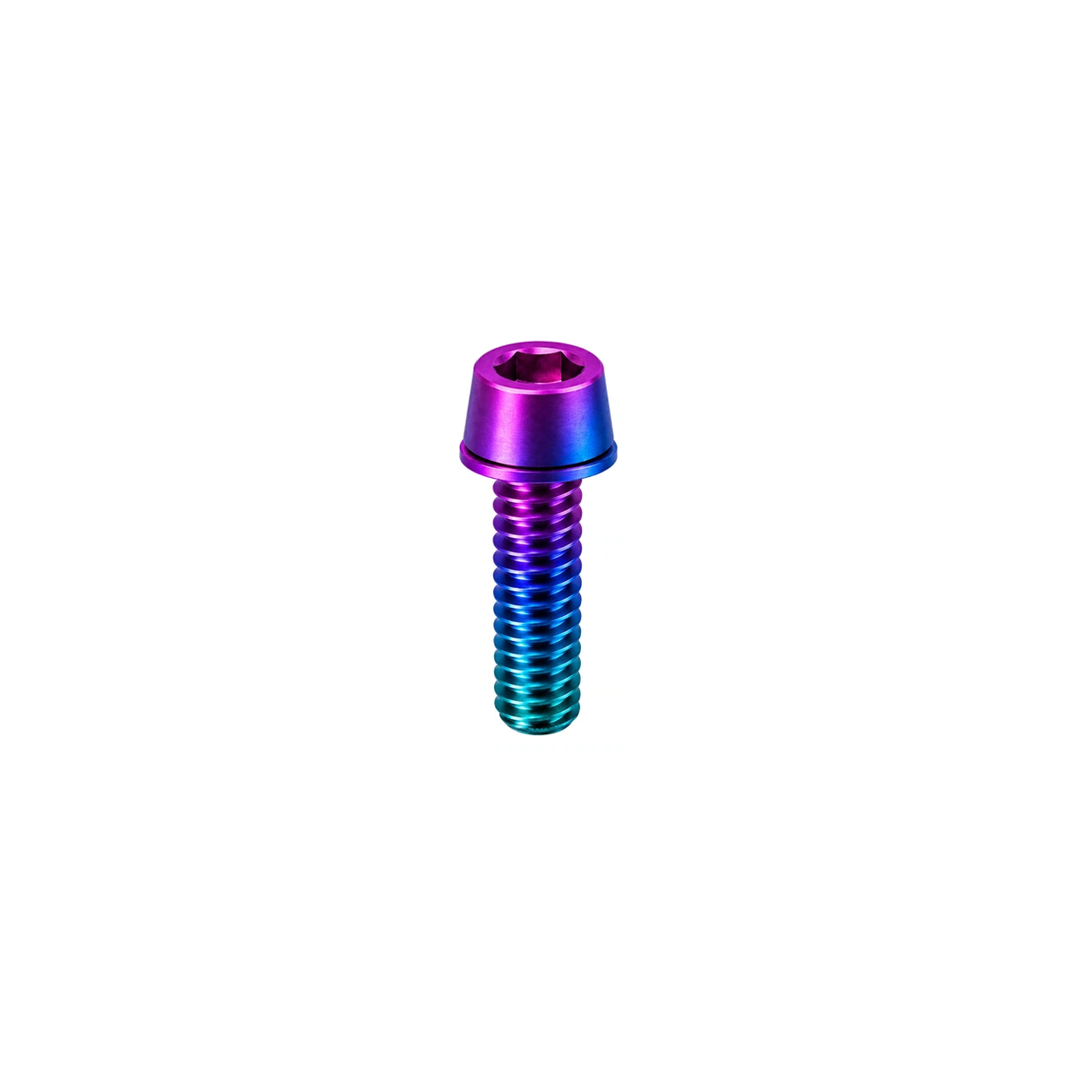 Titanium Yeti Seat Collar Bolts — Candy Matte