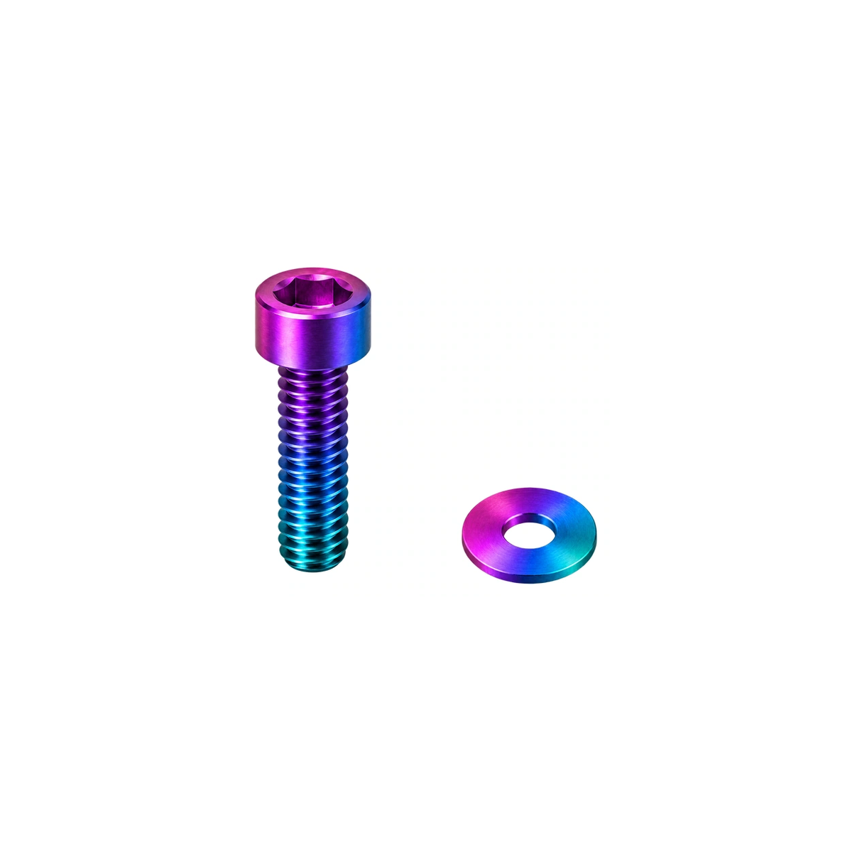 Titanium Yeti Seat Collar Bolts — Candy Gloss