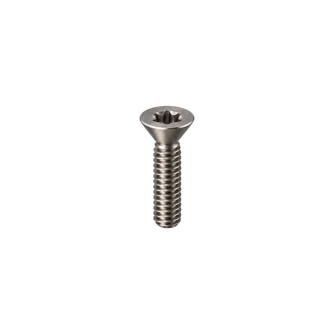 Titanium Fox Geared Cam Retaining Bolt — Raw Titanium