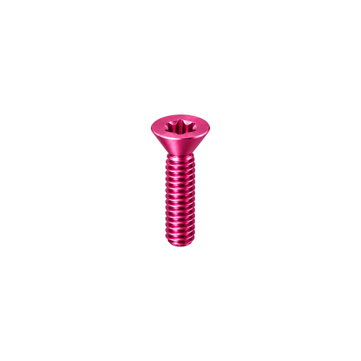 Titanium Fox Geared Cam Retaining Bolt — Champagne Pink
