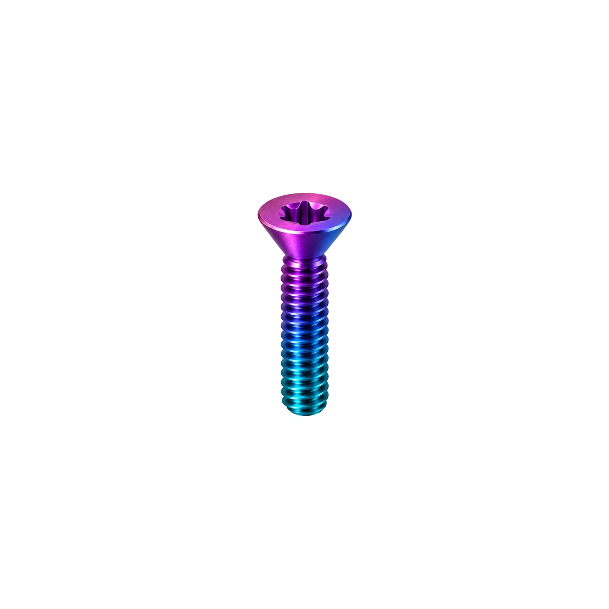 Titanium Fox Geared Cam Retaining Bolt — Candy Gloss