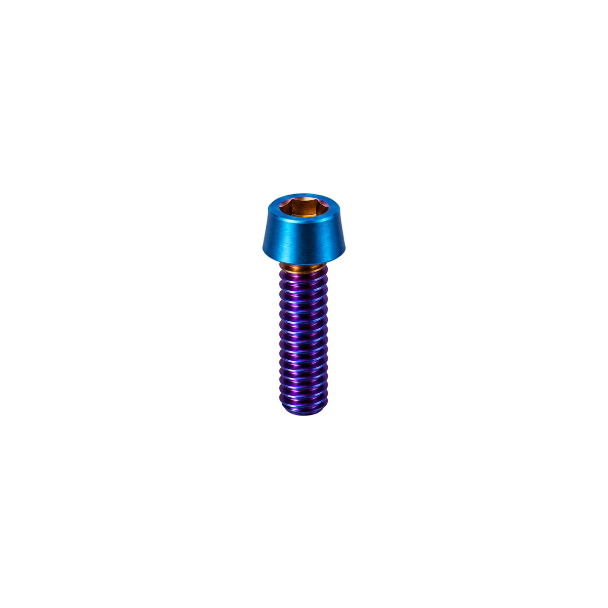 Titanium Ibis Seat Collar Bolt — Burnt Blue