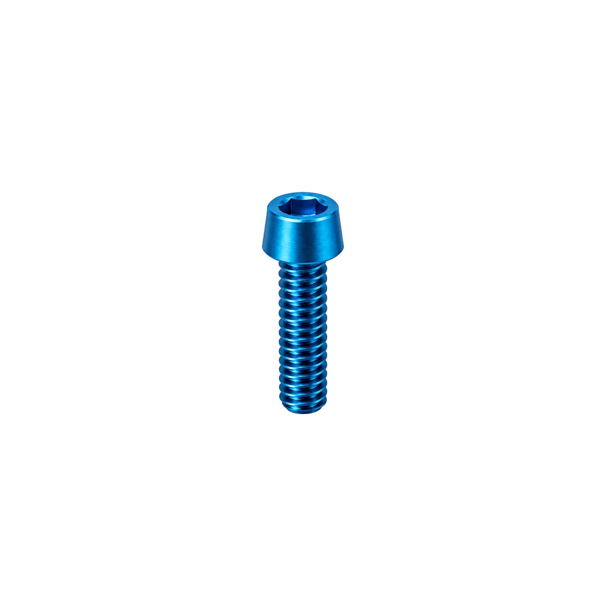 Titanium Ibis Seat Collar Bolt — Aqua Blue