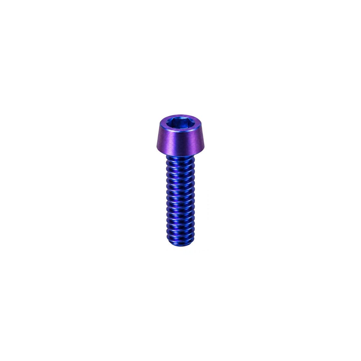 Titanium Ibis Seat Collar Bolt — Blue Purple