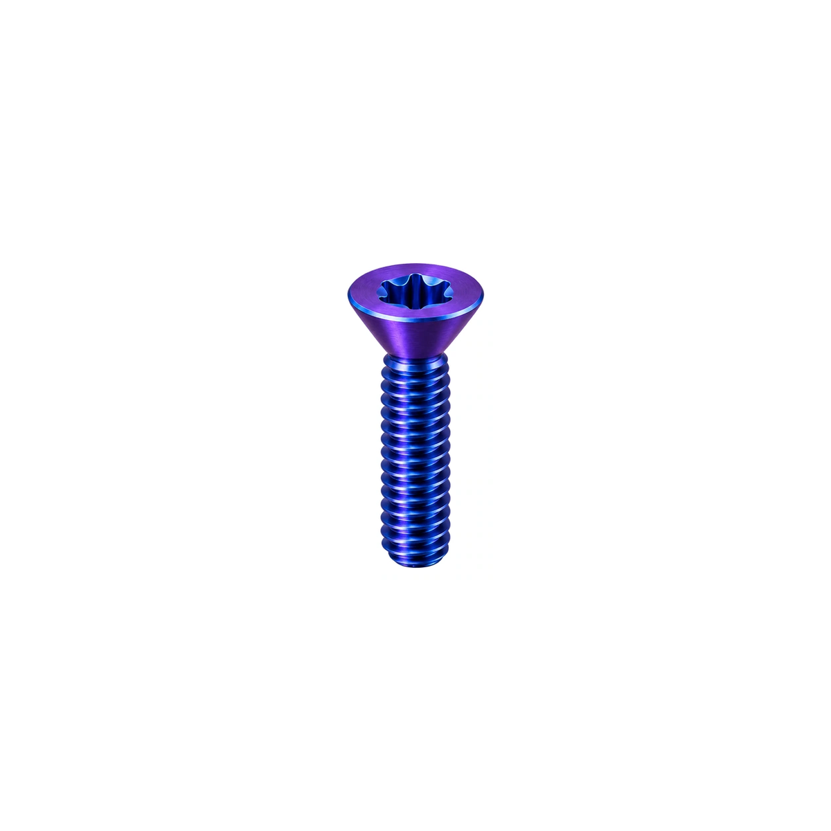 Titanium Pivot Cable Door Bolt — Blue Purple