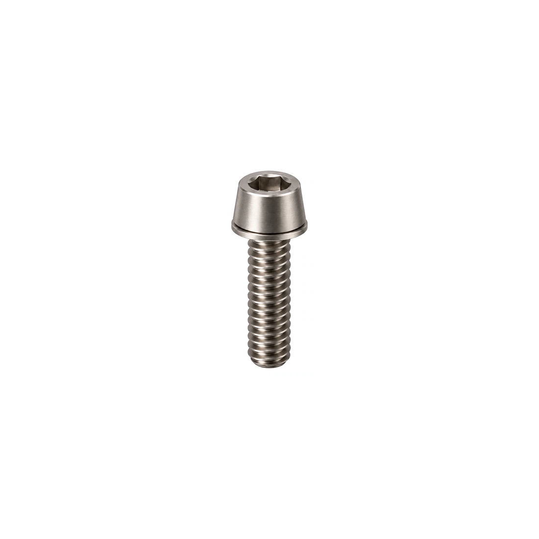 Titanium Pivot Seat Collar Bolt — Raw Titanium