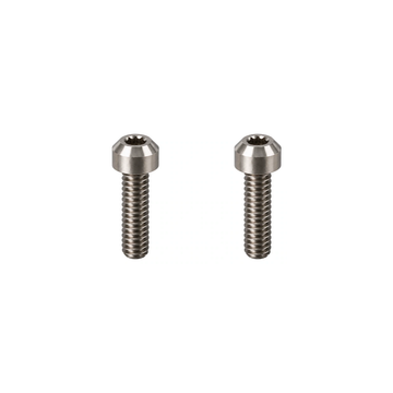 Titanium M6×10 Brake Cable Clamp Bolts — Raw Titanium