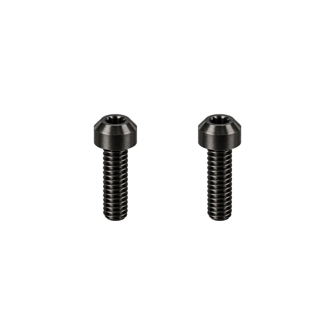 Titanium M6×10 Brake Cable Clamp Bolts — Raw Titanium