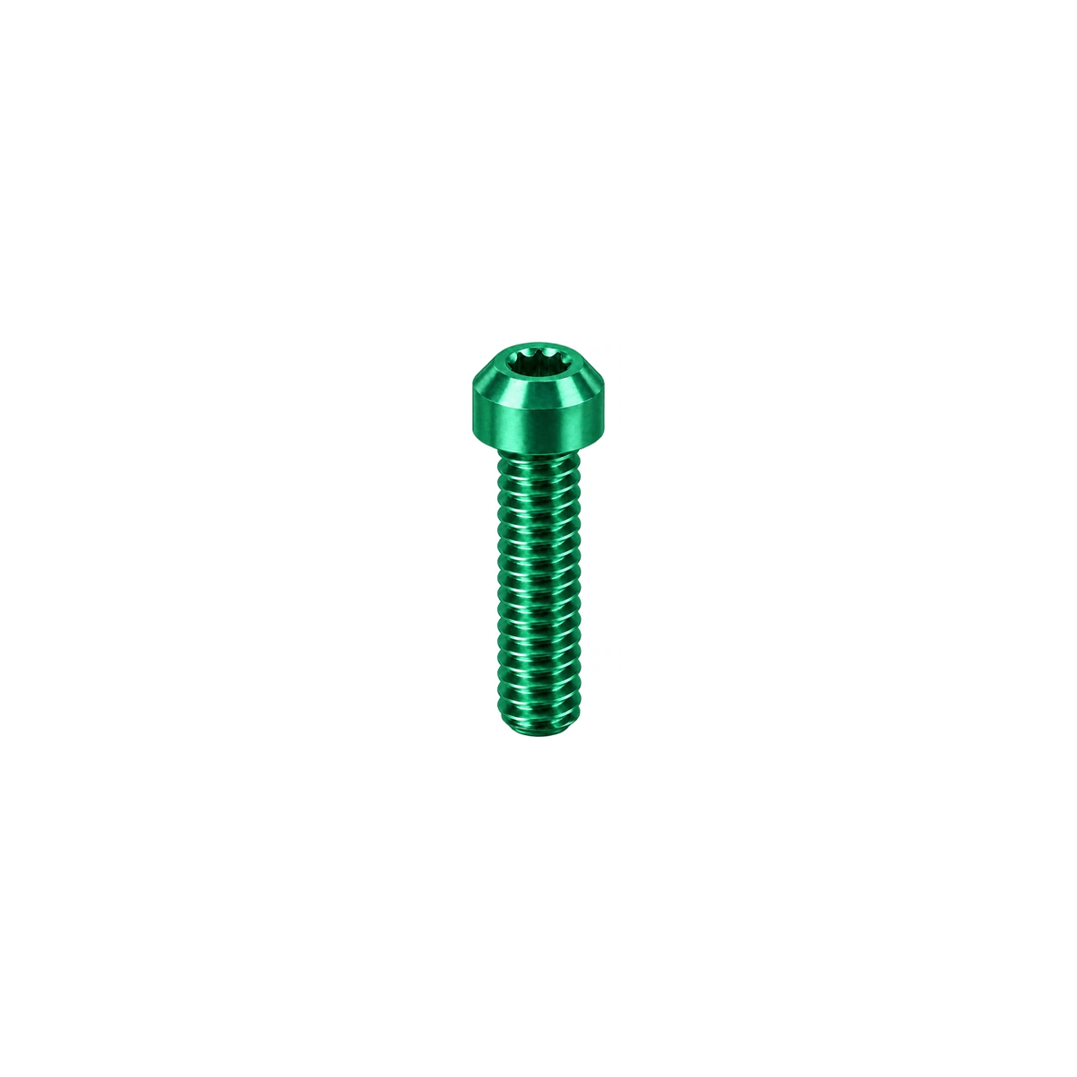 Titanium M8 BMX Stem Bolts — Green