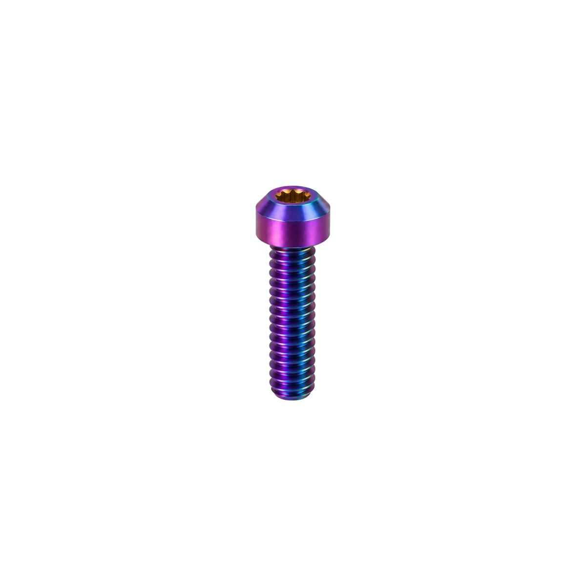 Titanium M8 BMX Stem Bolts — Rainbow