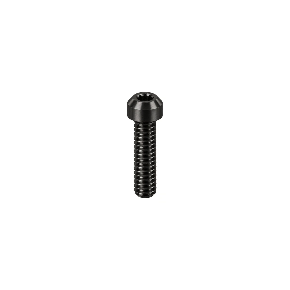 Titanium M8 BMX Stem Bolts — Black