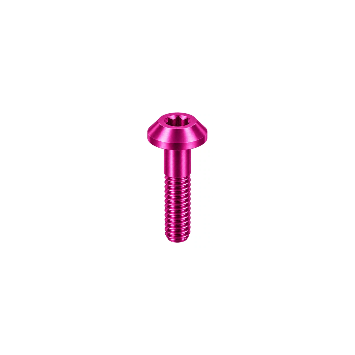 Titanium Shimano MTB Caliper Body Bolt — Magenta