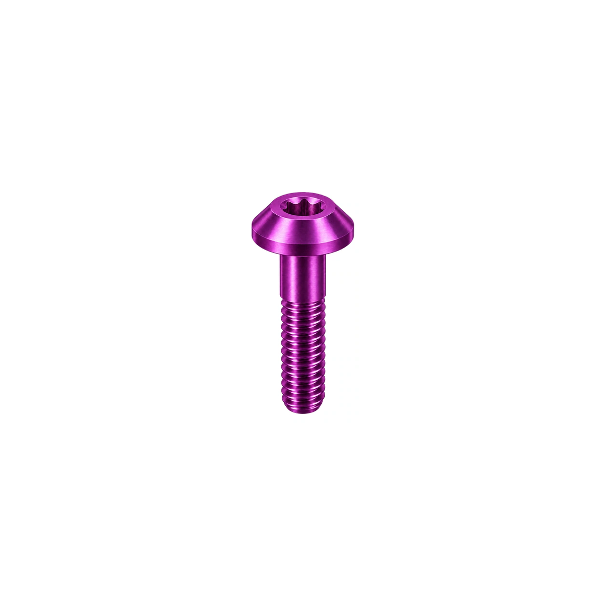 Titanium Shimano MTB Caliper Body Bolt — Purple