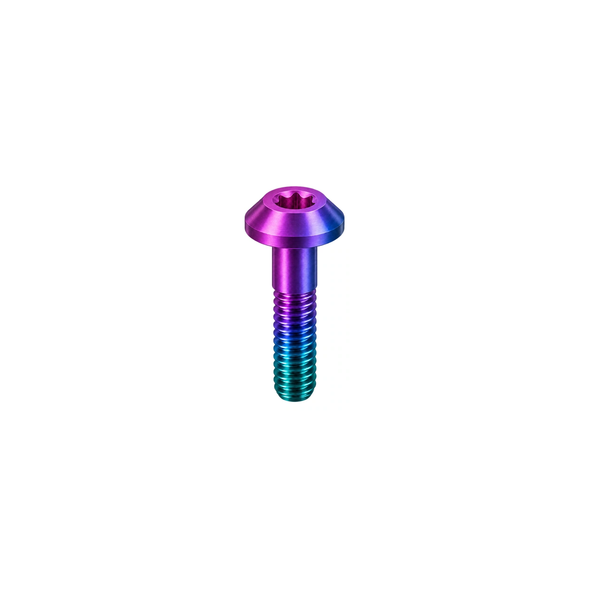 Titanium Shimano MTB Caliper Body Bolt — Candy Matte