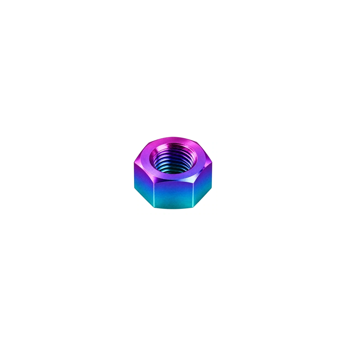 Titanium M5 Camera Mount Hex Nut — Candy Gloss