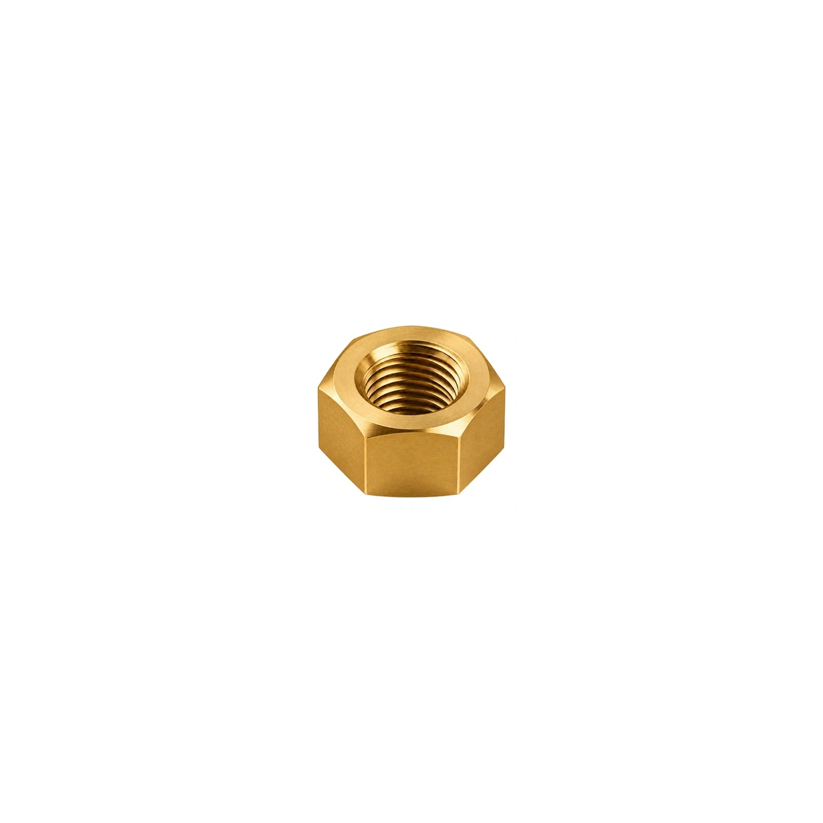 Titanium M5 Camera Mount Hex Nut — Gold
