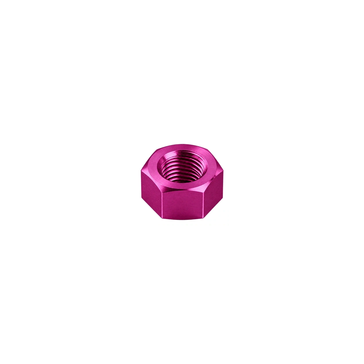 Titanium M5 Camera Mount Hex Nut — Magenta