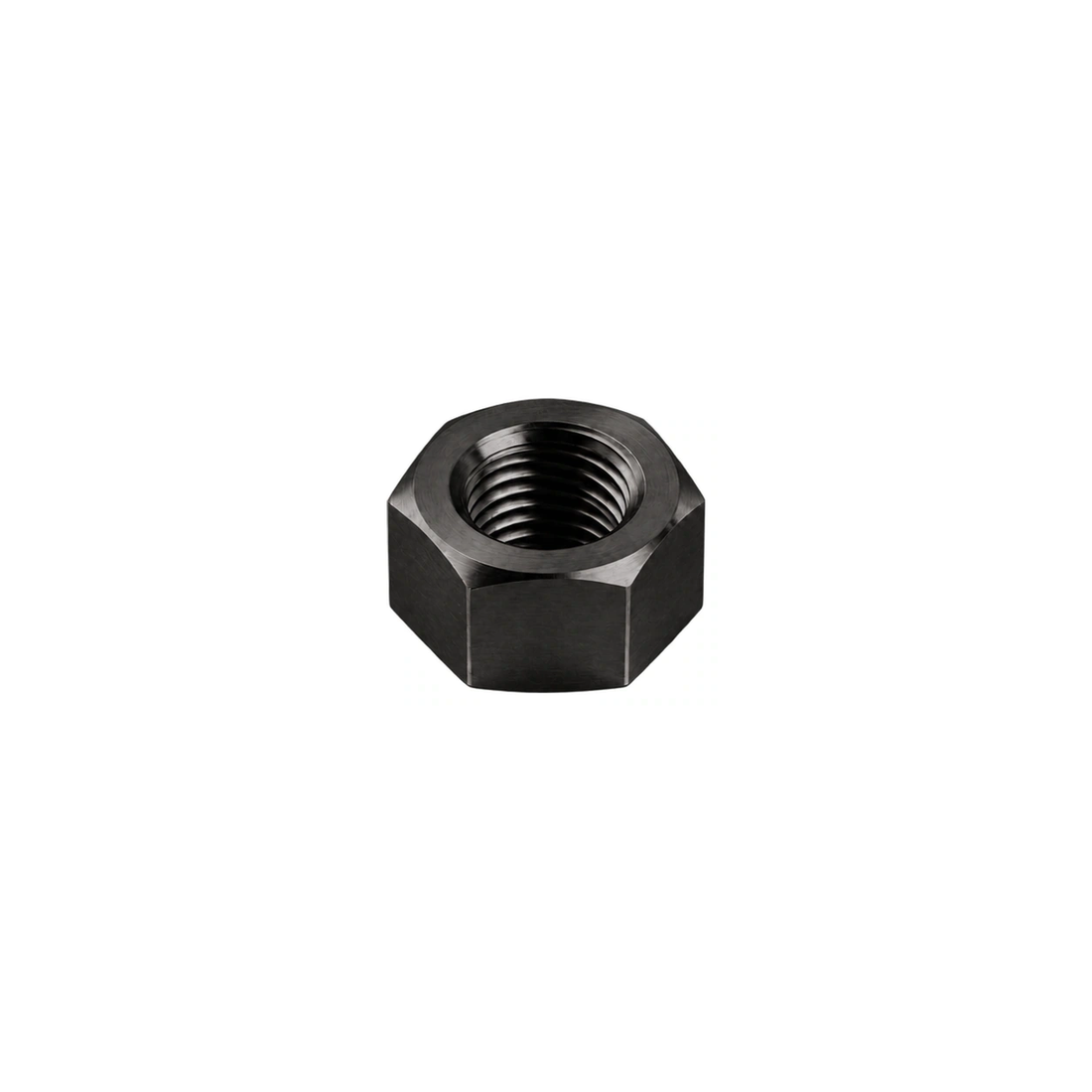Titanium M5 Camera Mount Hex Nut — Raw Titanium