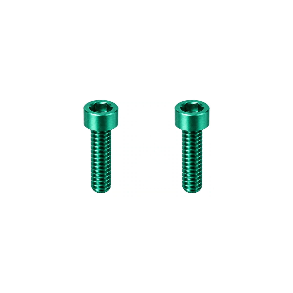 Titanium M3×8 Accessory Bracket Screws — Green