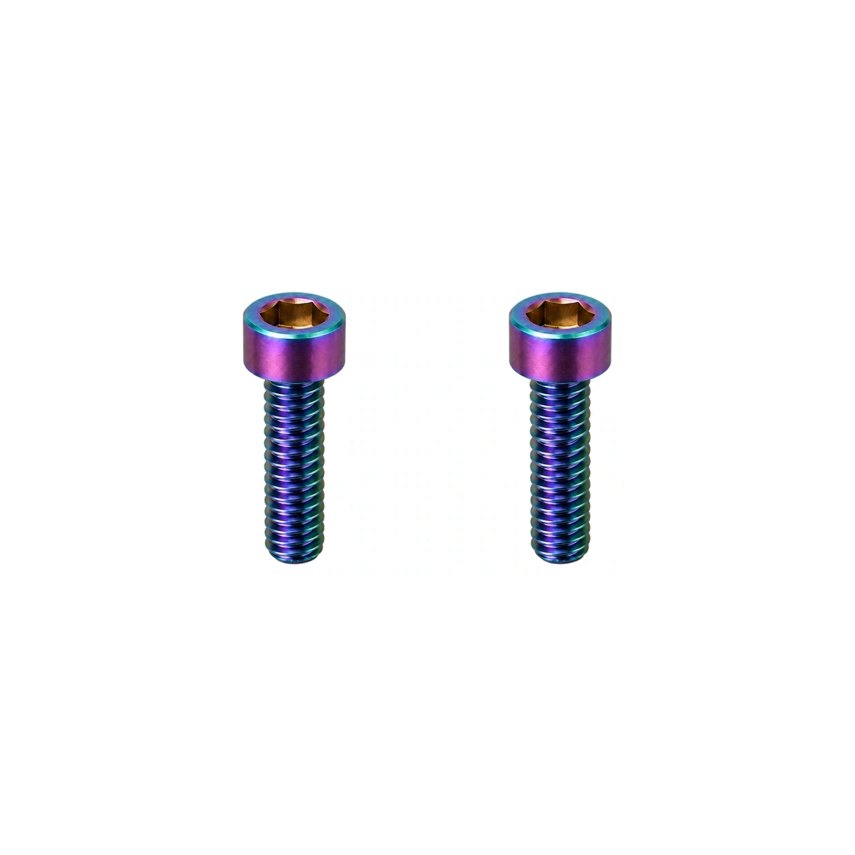 Titanium M3×8 Accessory Bracket Screws — Rainbow
