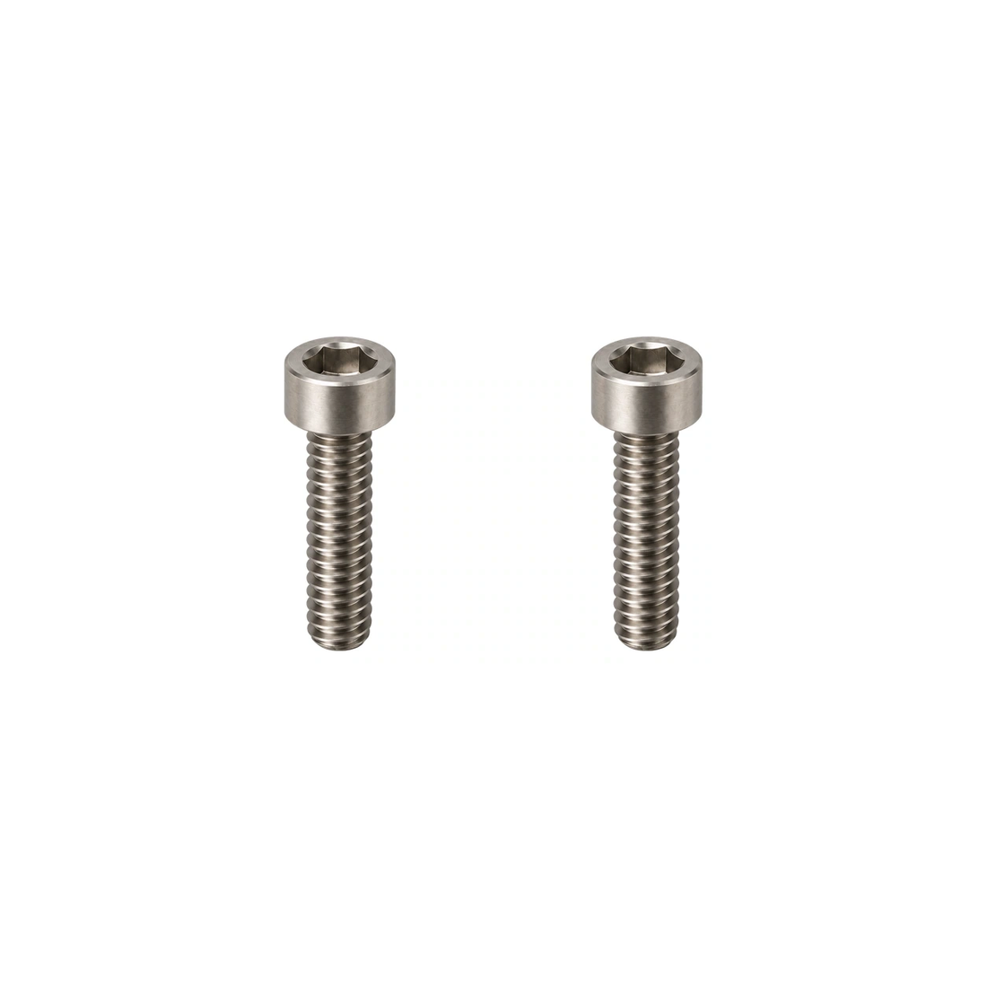 Titanium M3×8 Accessory Bracket Screws — Raw Titanium