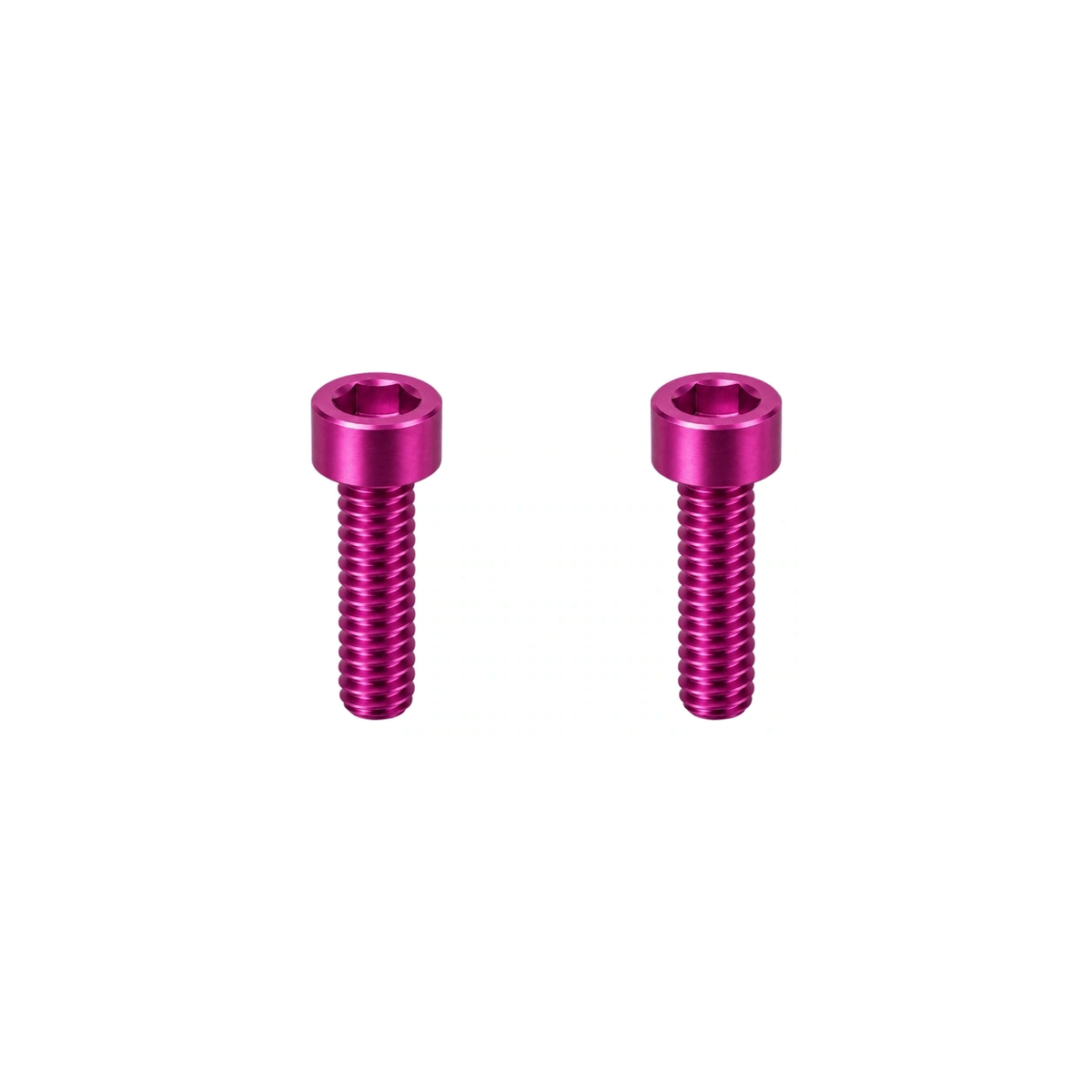 Titanium M3×8 Accessory Bracket Screws — Magenta