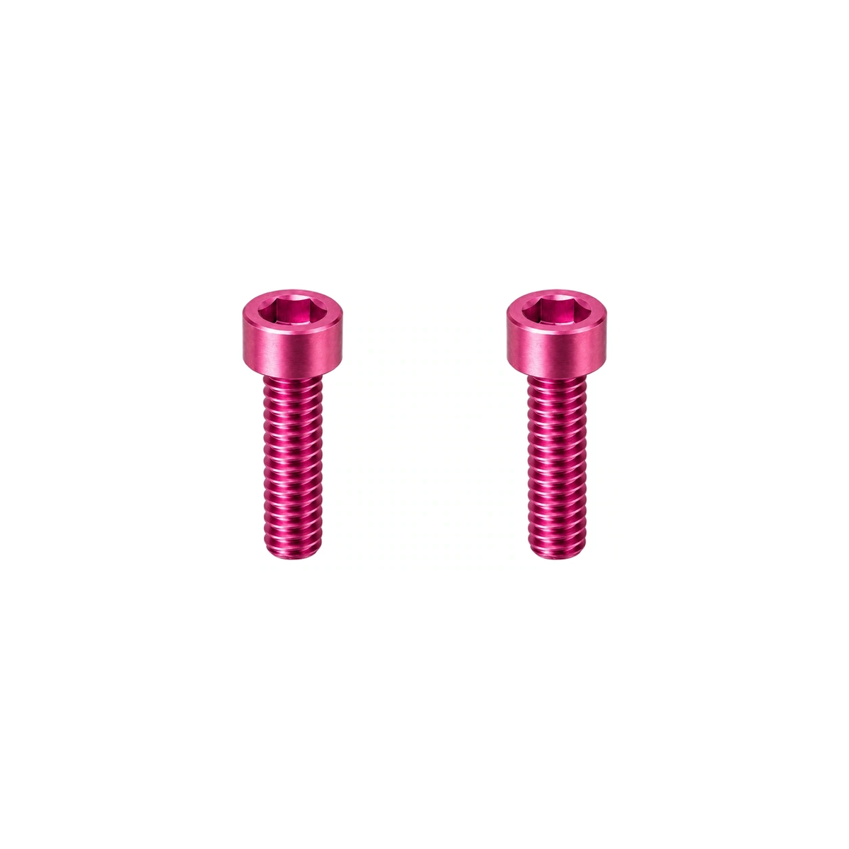 Titanium M3×8 Accessory Bracket Screws — Champagne Pink