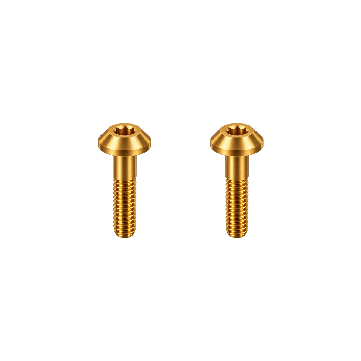 Titanium SRAM Road Caliper Body Bolts — Gold