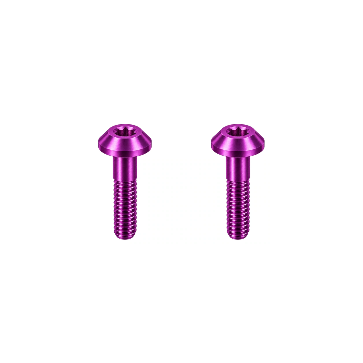Titanium SRAM Road Caliper Body Bolts — Purple