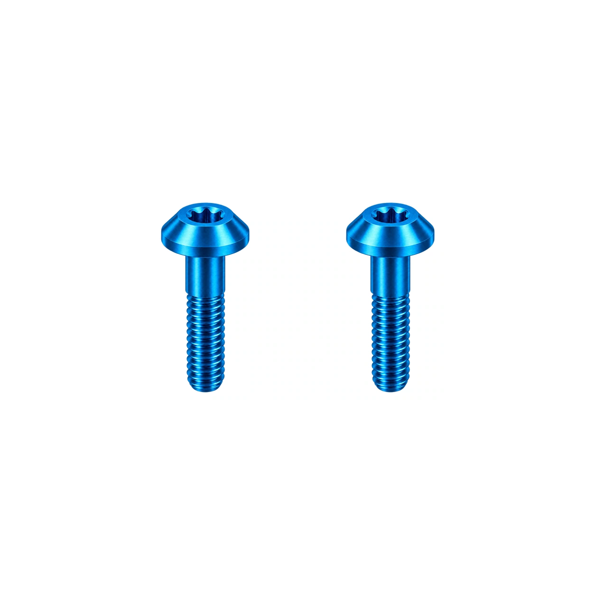 Titanium SRAM Road Caliper Body Bolts — Aqua Blue