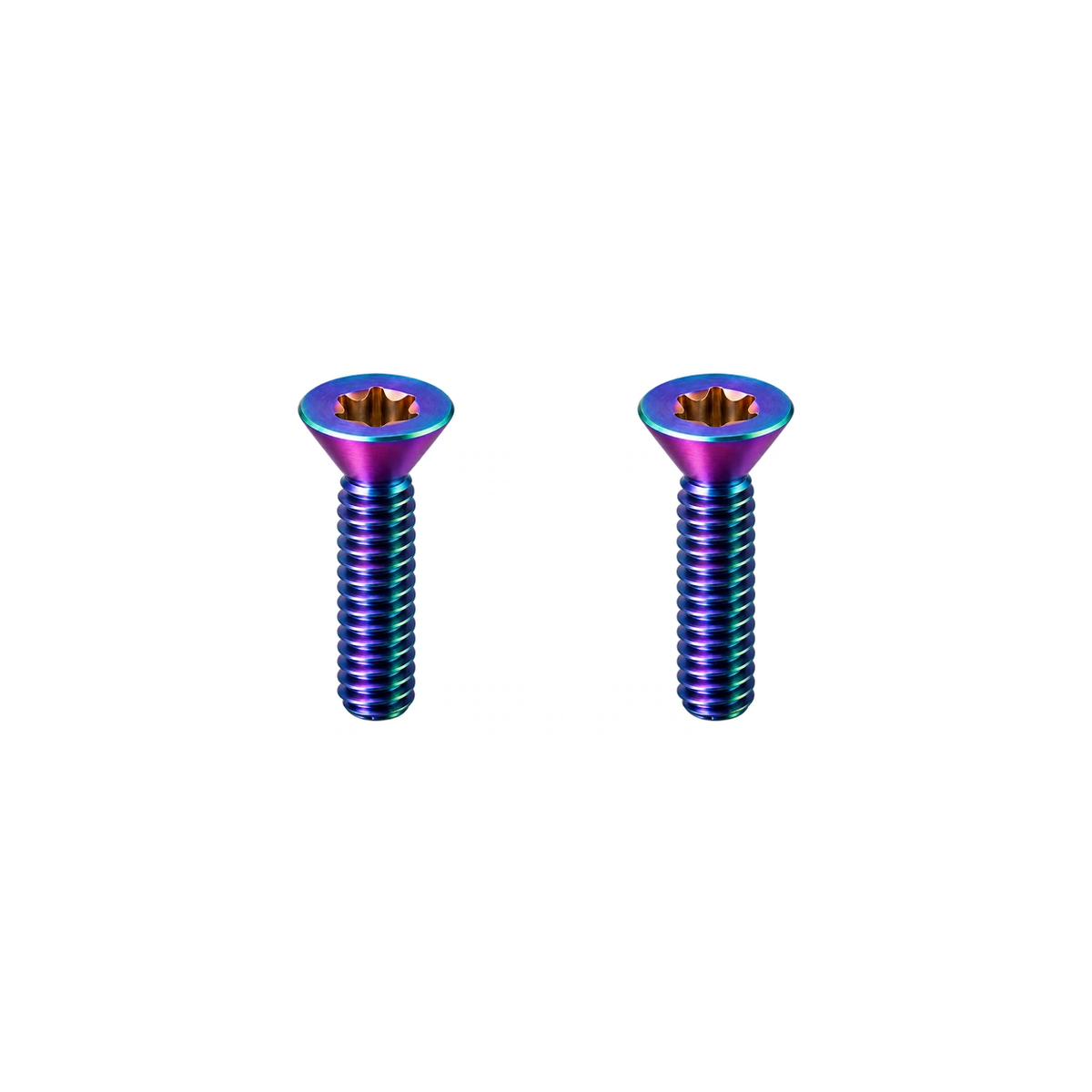 Titanium Specialized Front Derailleur Hanger Bolts — Rainbow