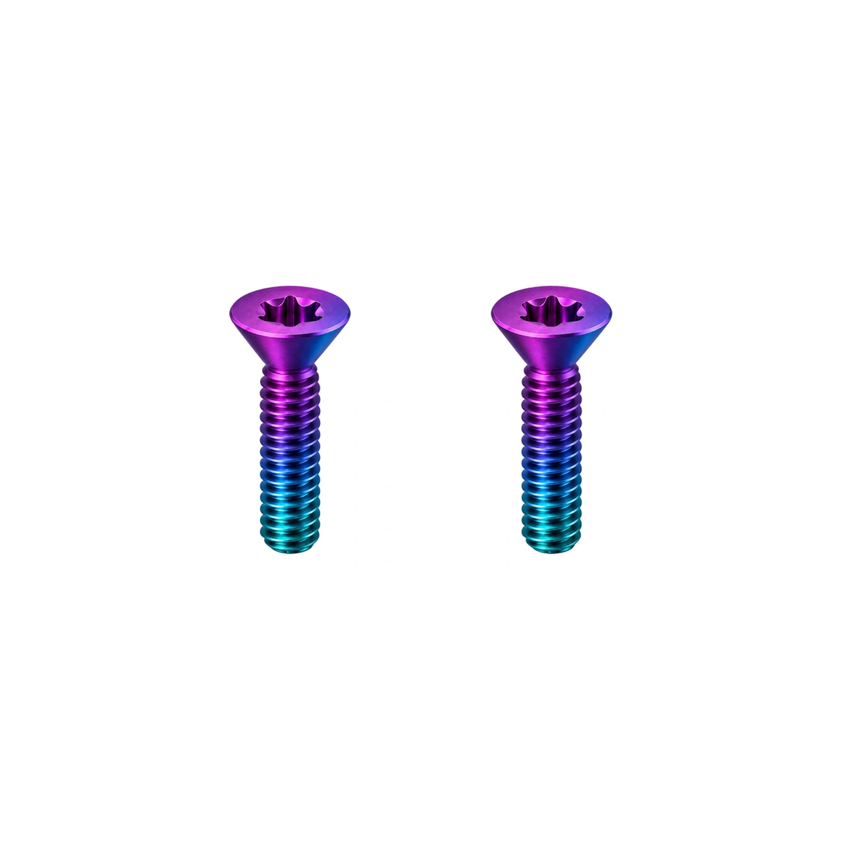 Titanium Specialized Front Derailleur Hanger Bolts — Candy Matte