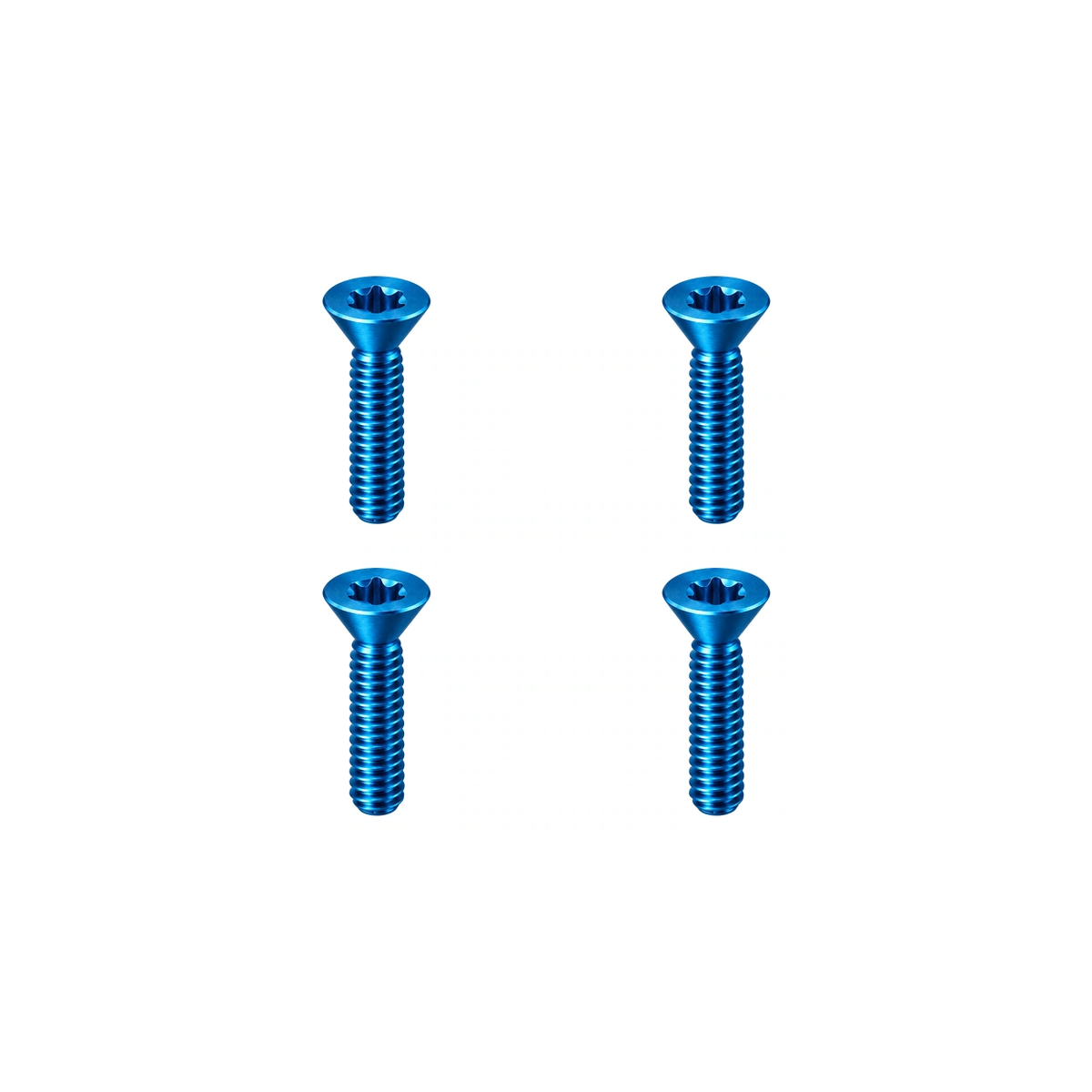 Titanium Canyon CP0018 Handlebar Screws — Aqua Blue