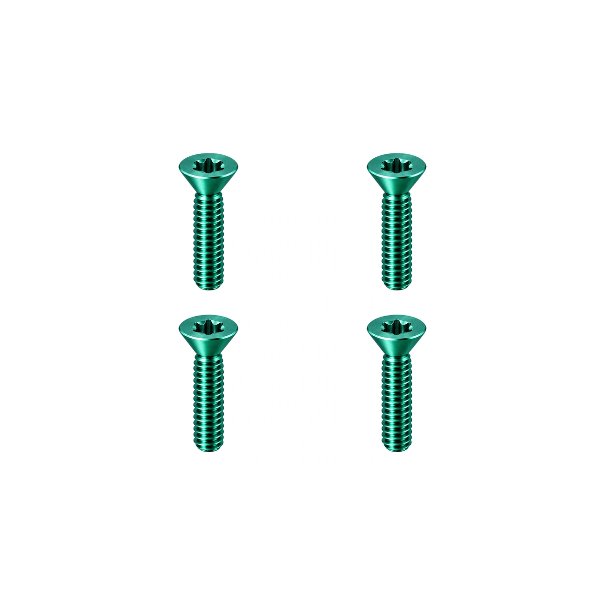 Titanium Canyon CP0018 Handlebar Screws — Green