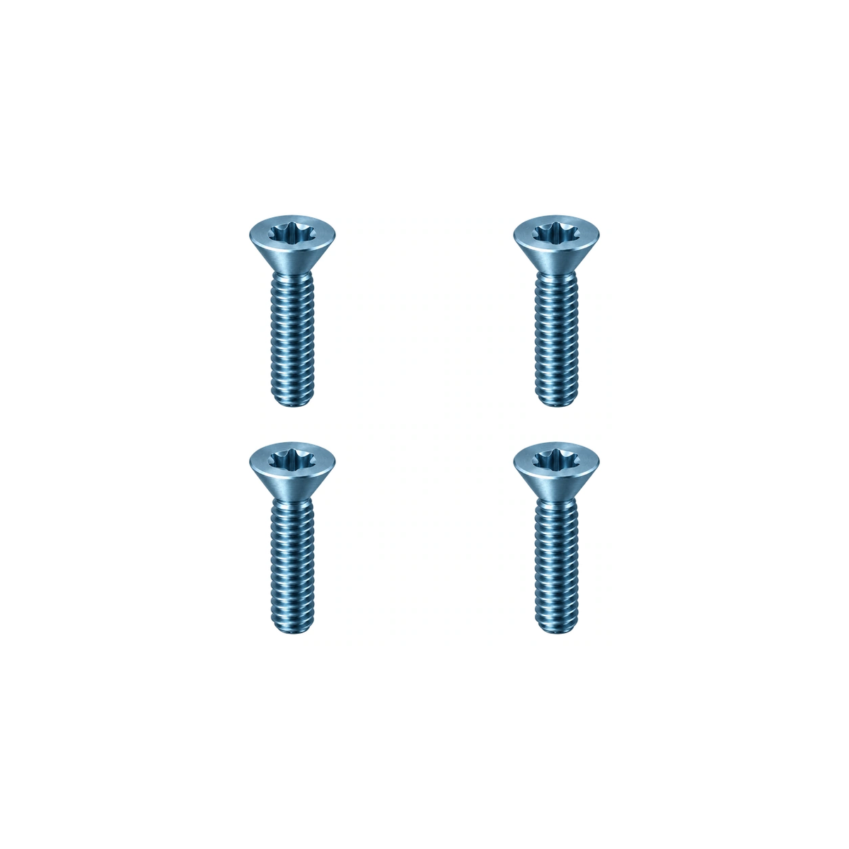 Titanium Canyon CP0018 Handlebar Screws — Ice Blue