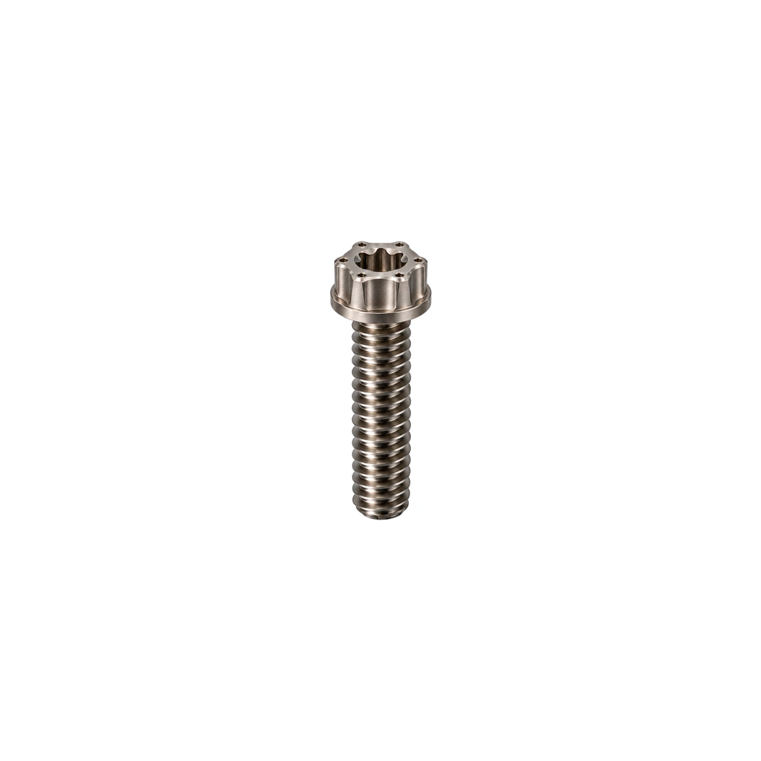 Titanium Saddle Clamp Adjustment Bolts — Raw Titanium